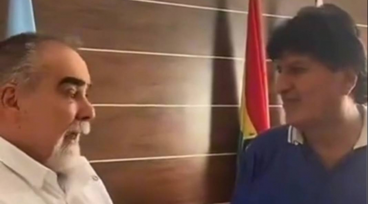 Carlos Subirana cuenta que se reunió este domingo con Evo Morales en el Chapare y entrega un video